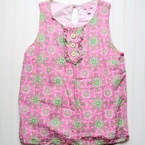 Lilly Pulitzer baby doll tank top